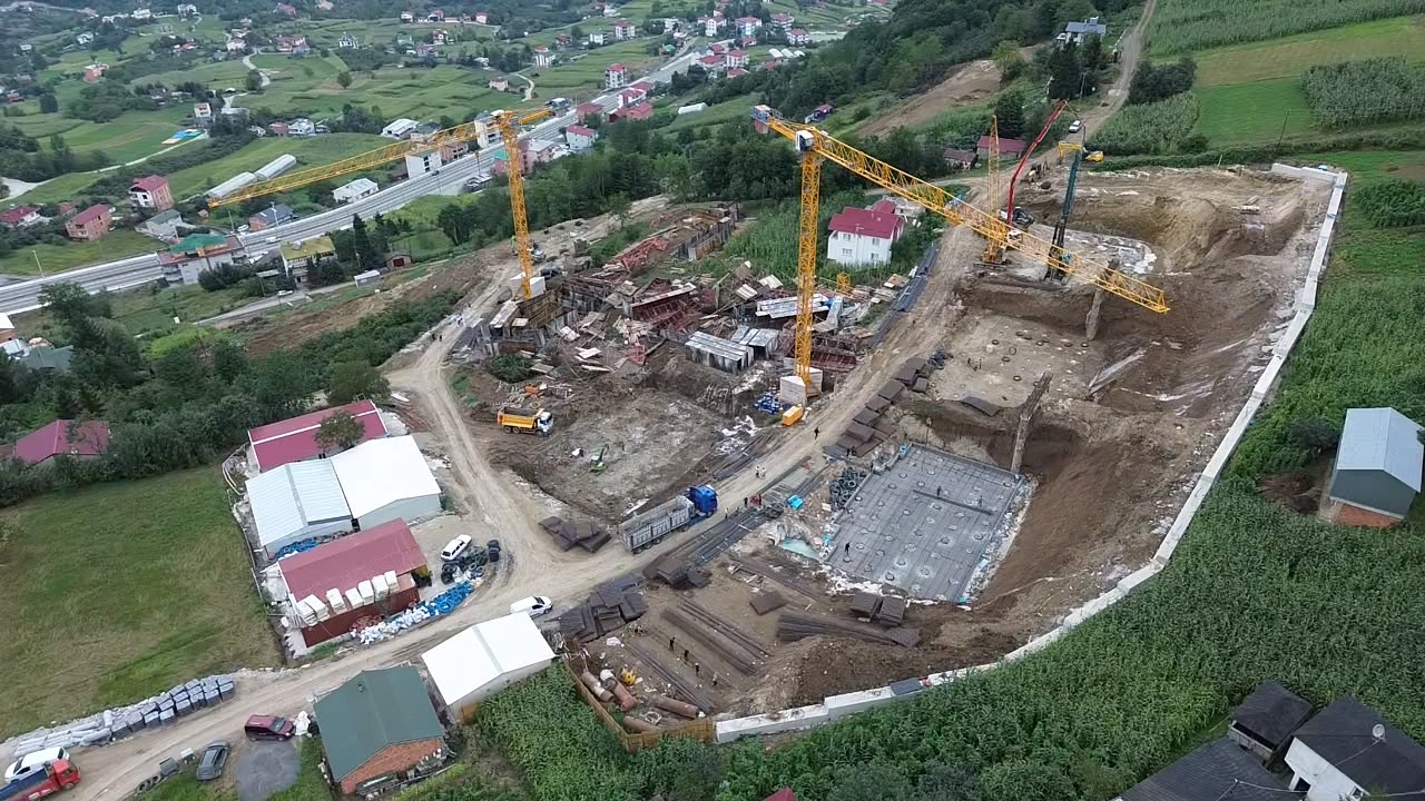 Trabzon İli Düzköy  İlçesi Orta Mahallesi 248 Adet Konut ve 4 Adet Dükkan İnşaatları ile Altyapı ve Çevre Düzenlemesi İşi 